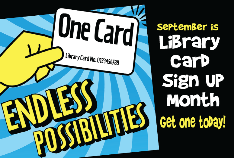 National Library Card Sign Up Month